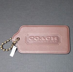 NWT - Coach XL Hangtag Bag Charm